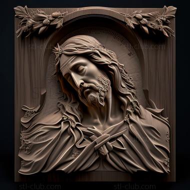 3D model st jesus (STL)